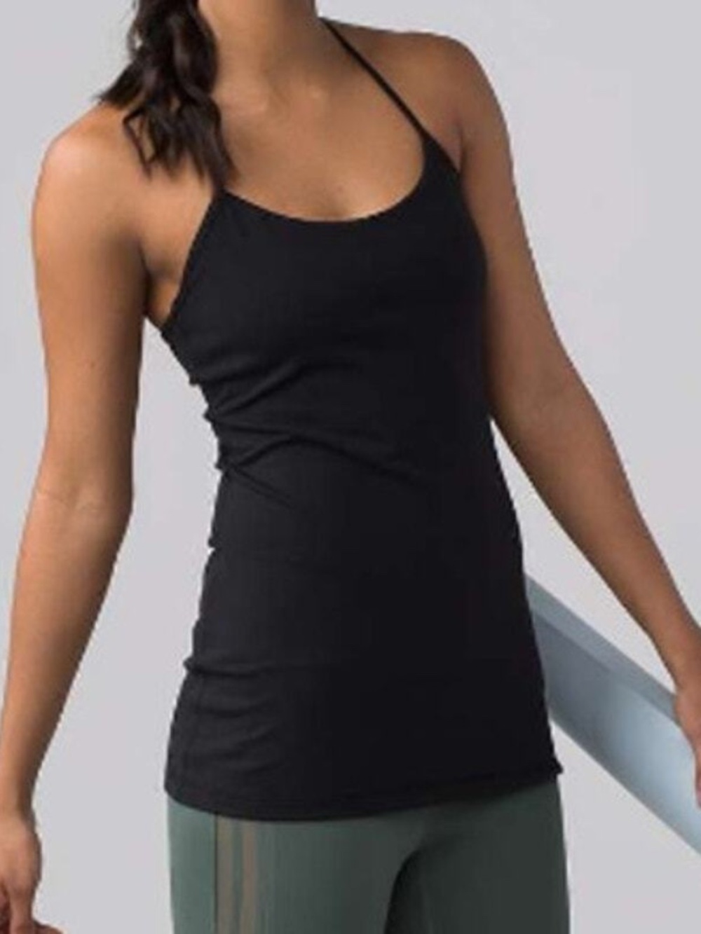 Lululemon Power Pose Black Tank Light Support for A/B Cup